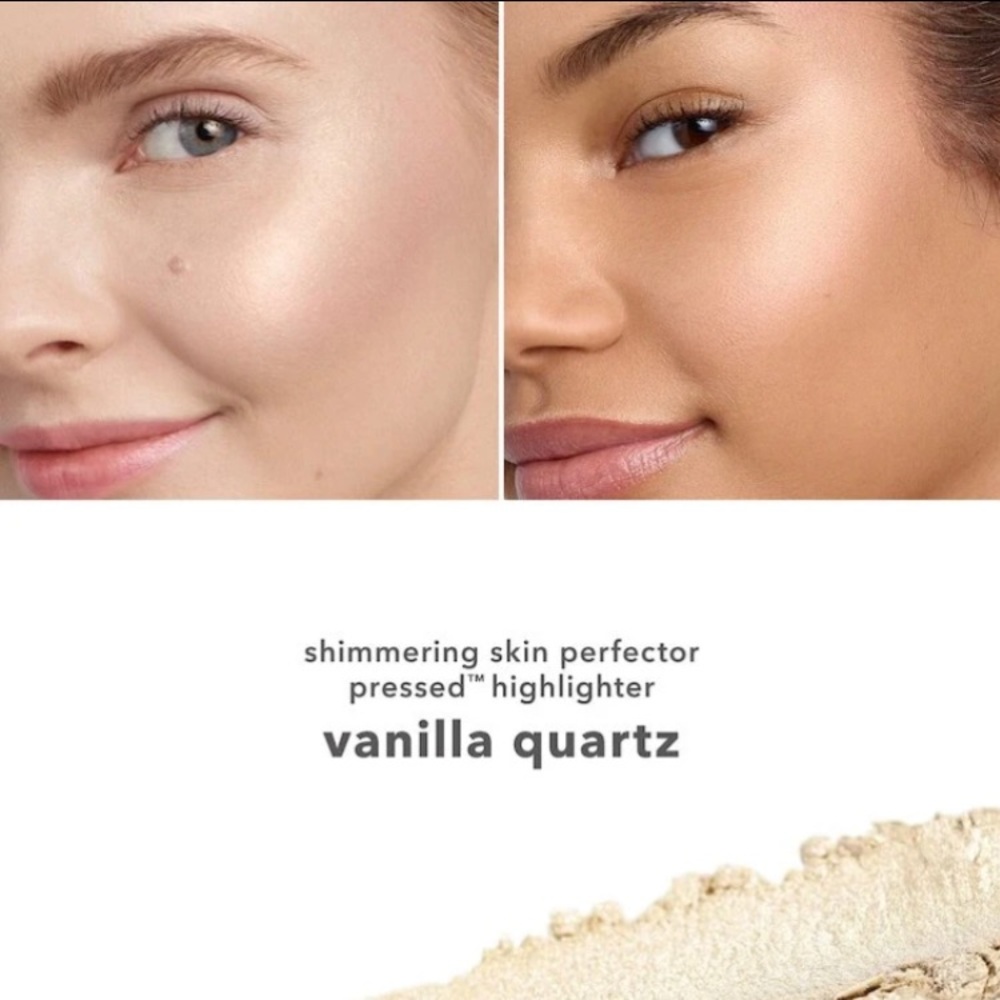 BECCA Shimmering Skin Perfector Pressed VANILLA QUARTZ - Picture 8 of 16